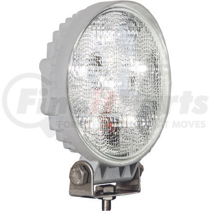 1493215 by BUYERS PRODUCTS - Flood Light - 4.5 inches, Clear, LED, with White Housing