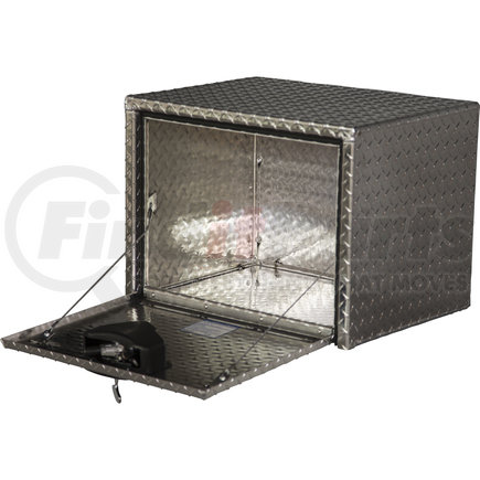 1705100 by BUYERS PRODUCTS - Truck Tool Box - Diamond Tread Aluminum Underbody, 18 x 18 x 24 in.