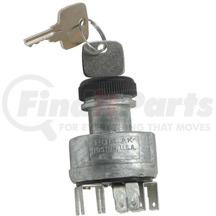 Pollak 31-337P - Pollak, Ignition Switch, 12V, 3 Positions + Cross ...