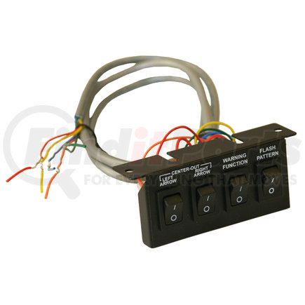 6391204 by BUYERS PRODUCTS - Pre-Wired 4 Switch Panel