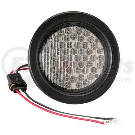 ERDREBZA by SOUNDOFF SIGNAL - SOUNDOFF SIGNAL R4 SERIES (4" ROUND) GEN 2 LED LIGHT FOR RECESS MOUNT OR FOG LAMP INSTALLATION, CLEAR LENS