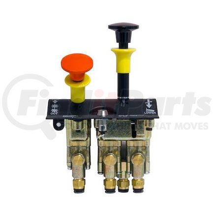 k80 by BUYERS PRODUCTS - Dual Lever Non-Feathering Non-Disengage Non-Return PTO/Pump Air Control Valve