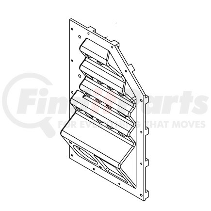 G58-6015 by PETERBILT - Bulkhead-Air Firewall - Paccar, Cab/Sleeper Structure