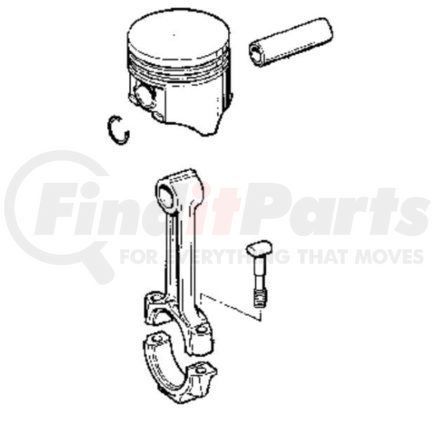 68067541AA by CHRYSLER - Engine Piston - fits 2005-2006 Chrysler 300