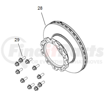 802081 by BENDIX - Brake Rotor