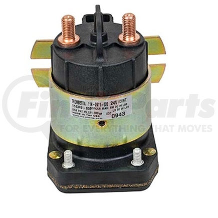 114-2411-020 by TROMBETTA - Trombetta, Solenoid, 24V, 4 Terminals, Continuous