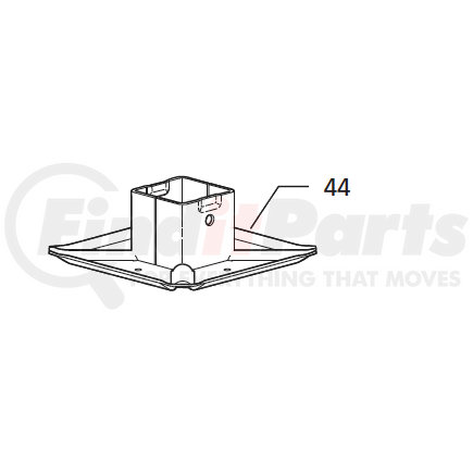 LG0718-01 by SAF-HOLLAND - Trailer Jack Foot