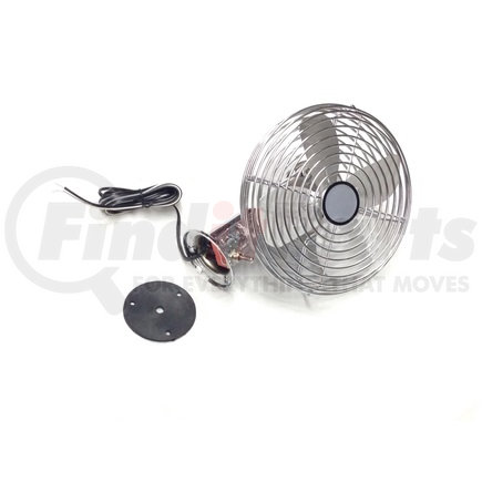 01-3055 by MEI - Dash Fan Assy 24V Round Base