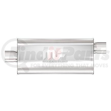 12226 by MAGNAFLOW EXHAUST PRODUCT - Straight-Through Performance Muffler; 2.5in. Offset/Center;  5x14x8 Body