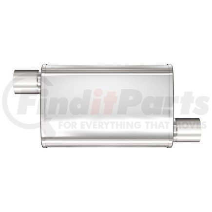 13236 by MAGNAFLOW EXHAUST PRODUCT - Multi-Chamber Performance Muffler; 2.5in. Offset/Offset;  4x14x9 Body