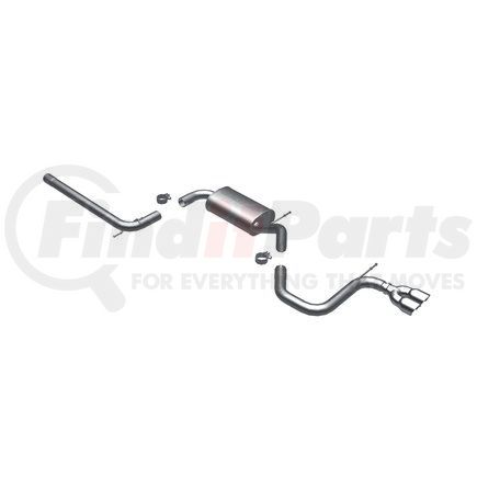 16692 by MAGNAFLOW EXHAUST PRODUCT - Touring Series Stainless Cat-Back System