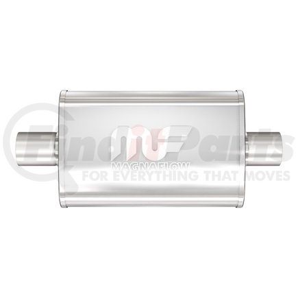 11214 by MAGNAFLOW EXHAUST PRODUCT - Straight-Through Performance Muffler; 2in. Center/Center;  4x14x9 Body