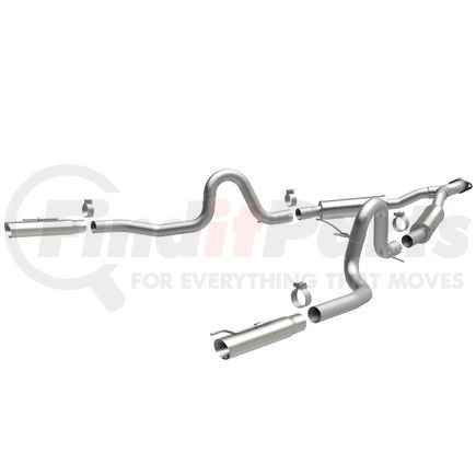 15717 by MAGNAFLOW EXHAUST PRODUCT - Street Series Stainless Cat-Back System