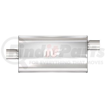 12589 by MAGNAFLOW EXHAUST PRODUCT - Straight-Through Performance Muffler; 3in. Offset/Center;  5x22x11 Body