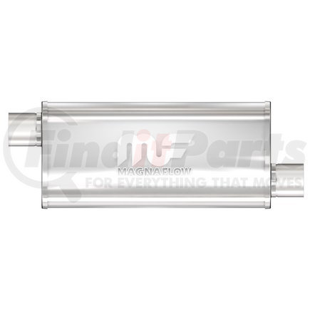 14261 by MAGNAFLOW EXHAUST PRODUCT - Straight-Through Performance Muffler; 3in. Offset/Offset;  5x24x8 Body