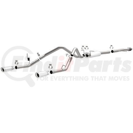 15268 by MAGNAFLOW EXHAUST PRODUCT - Street Series Stainless Cat-Back System