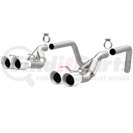 15283 by MAGNAFLOW EXHAUST PRODUCT - Race Series Stainless Axle-Back System