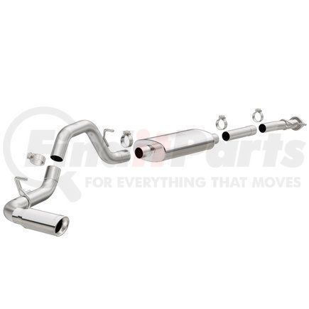 19018 by MAGNAFLOW EXHAUST PRODUCT - Street Series Stainless Cat-Back System