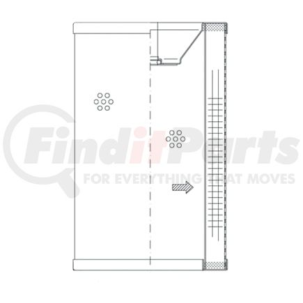 R08D06GP1 by WIX FILTERS - WIX INDUSTRIAL HYDRAULICS Cartridge Hydraulic Metal Canister Filter