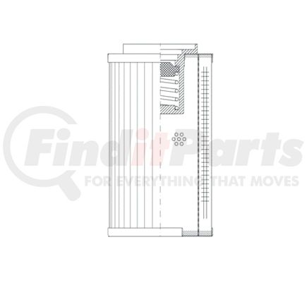 R62D10EV1 by WIX FILTERS - WIX INDUSTRIAL HYDRAULICS Cartridge Hydraulic Metal Canister Filter