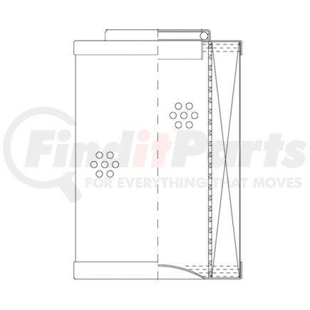 W01AG515 by WIX FILTERS - WIX INDUSTRIAL HYDRAULICS Cartridge Hydraulic Metal Canister Filter