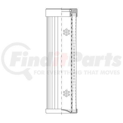W03AT1298 by WIX FILTERS - WIX INDUSTRIAL HYDRAULICS Cartridge Hydraulic Metal Canister Filter