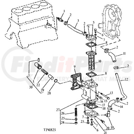 AR63351 by JOHN DEERE - VALVEASSY (Scheme No: 30)