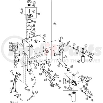 AT182209 by JOHN DEERE - JOHN DEERE-REPLACEMENT, Replacement Filter (Scheme No: 31)