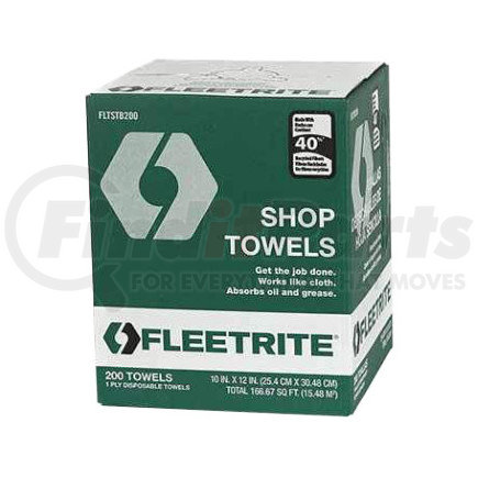 FLTSTB200 by NAVISTAR - TOWEL,FLEETRITE SHOP TOWEL BOX