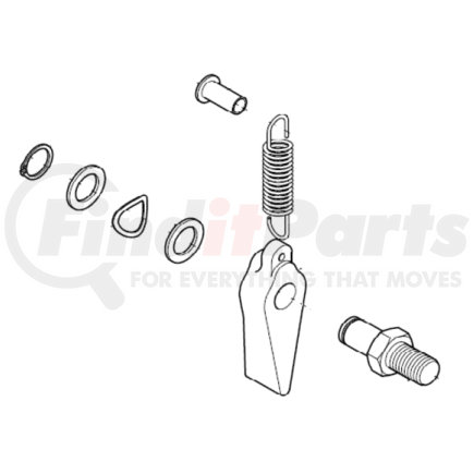 393692 by ALEMITE - Pawl Assembly Repair Kit