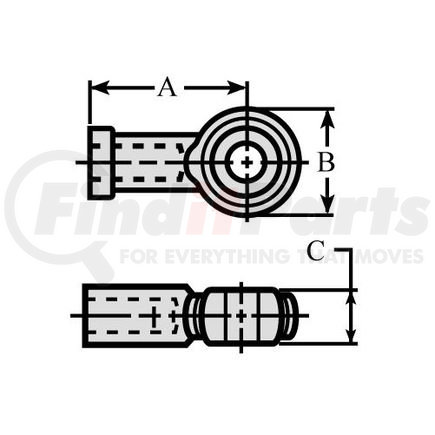 2936590 by CATERPILLAR - Spherical Rod End