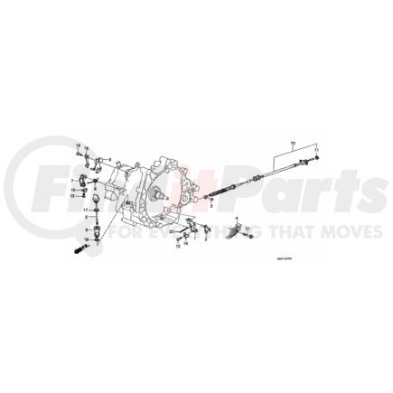 27496-PC9-000 by HONDA - Stay, Throttle Cable - Honda (27496-PC9-000)