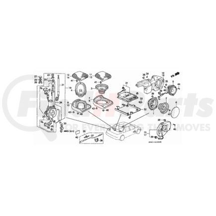 39186-SM4-V01 by HONDA - Amplifier Assembly - Honda (39186-SM4-V01)