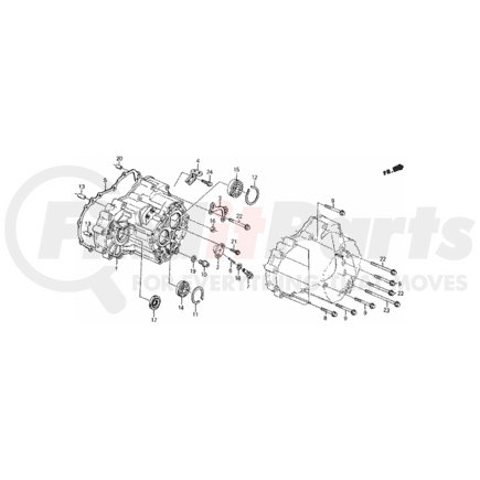 90007-PC9-811 by HONDA - Bolt, Reverse Holder - Honda (90007-PC9-811)