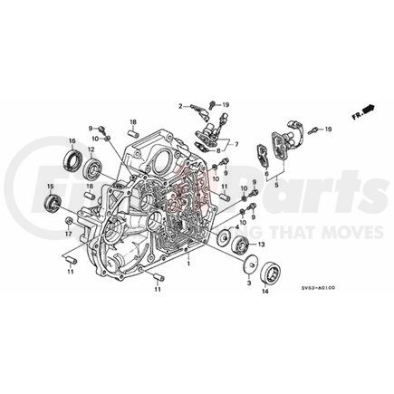 23235-PX4-000 by HONDA - Plate, Oil Guide - Honda (23235-PX4-000)