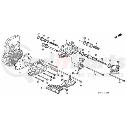 27583-P0X-900 by HONDA - Spring, Third Accumulator - Honda (27583-P0X-900)