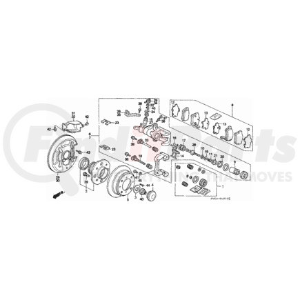 43246-SE0-931 by HONDA - Spring, Return - Honda (43246-SE0-931)