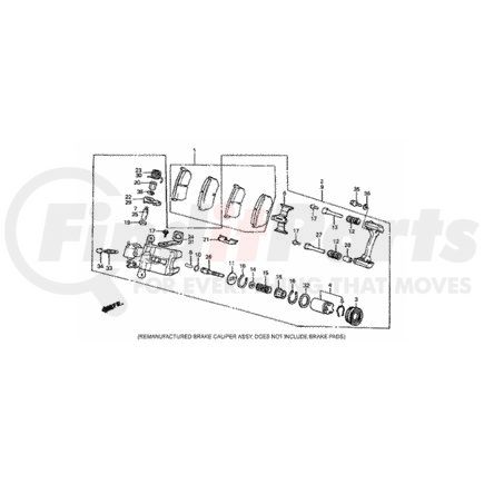 43214-SA5-951 by HONDA - Boot, Piston - Honda (43214-SA5-951)