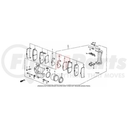 45235-SE0-911 by HONDA - Pin - Honda (45235-SE0-911)