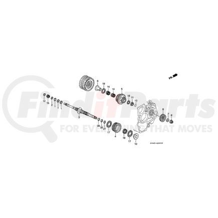 90603-PX0-A00 by HONDA - Set-Ring (23MM) - Honda (90603-PX0-A00)