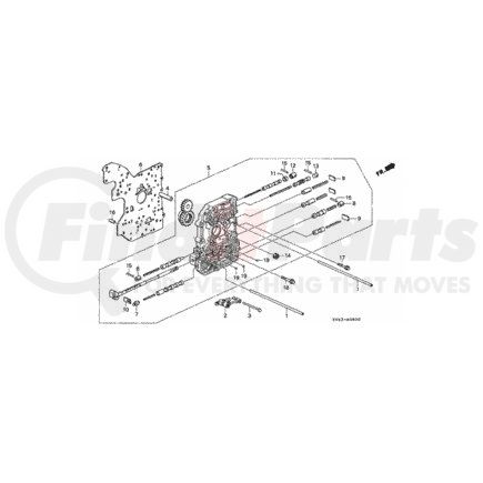 27112-P0X-600 by HONDA - Plate, Main Separating - Honda (27112-P0X-600)