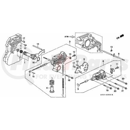 27612-P0X-010 by HONDA - Plate, Throttle Separating - Honda (27612-P0X-010)