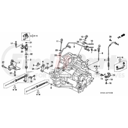 27495-P0X-000 by HONDA - Spring, Throttle Lever - Honda (27495-P0X-000)