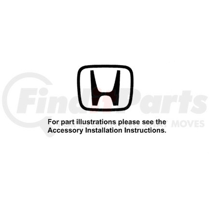 08B10-SV4-100 by HONDA - Attachment, Telephone Dash - Honda (08B10-SV4-100)