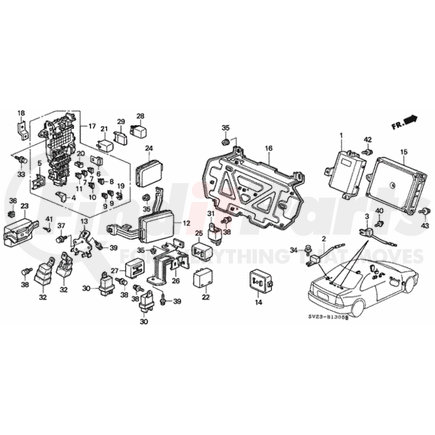 37820-P0H-L02 by HONDA - Control Module, Engine - Honda (37820-P0H-L02)