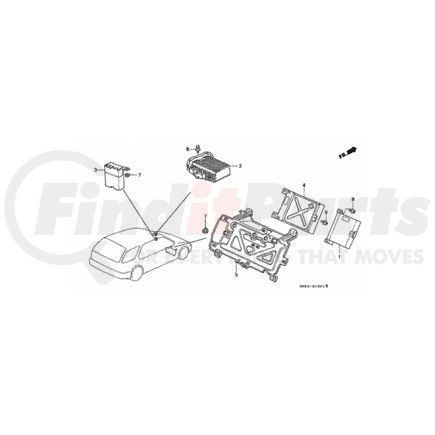 37820-PT3-A60 by HONDA - Control Module, Engine - Honda (37820-PT3-A60)