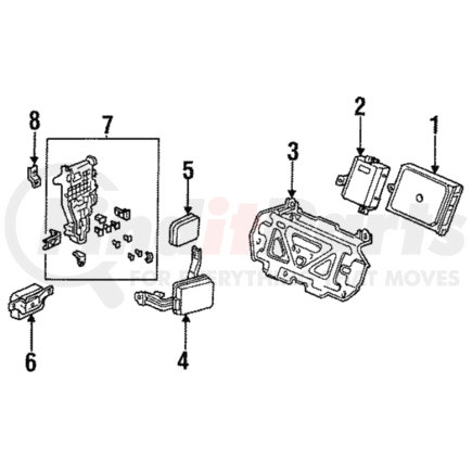 37820-P0J-L01 by HONDA - Control Module, Engine - Honda (37820-P0J-L01)