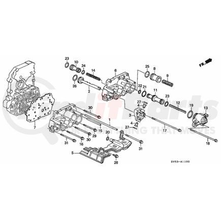 27412-P0X-000 by HONDA - Plate, Servo Separating - Honda (27412-P0X-000)