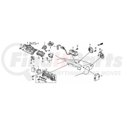 37820-PK3-A10 by HONDA - Control Module, Engine - Honda (37820-PK3-A10)