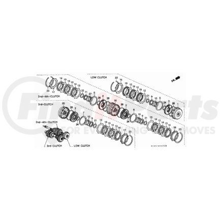 22537-PDM-003 by HONDA - Spring, Clutch Disk - Honda (22537-PDM-003)